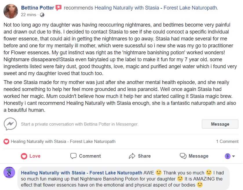 Review Healing Naturally With Stasia Petralia