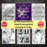 Adult coloring book for relaxation and stress relief coloring to calm anxiety relief uplifting quotes stasia petralia